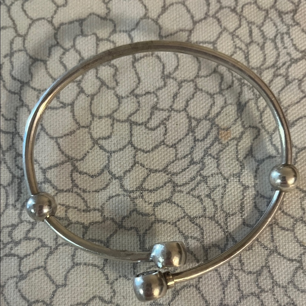 Chamilia Silver Charm Bangle Bracelet - Picture 2 of 5